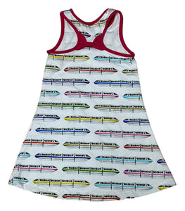 PREORDER - AC Tank Knit Dress - Monorail Rainbow