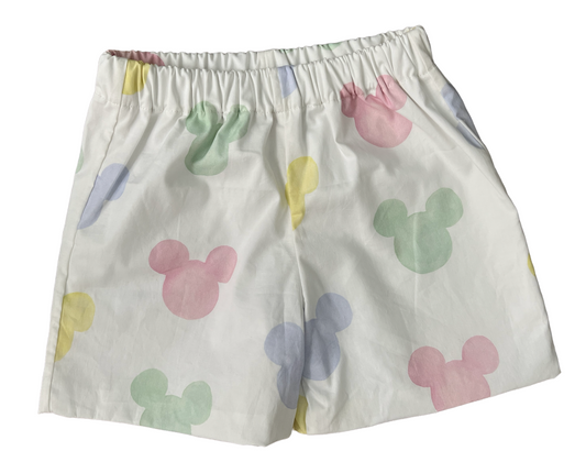 PREORDER - Beau Shorts - Pastel Mouse